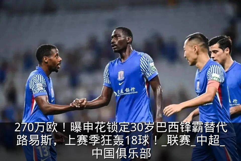 270万欧!曝申花锁定30岁巴西锋霸替代路易斯,上赛季狂轰18球!_联赛_中超_中国俱乐部